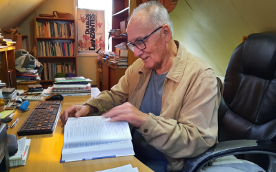 Facultad de Ciencias Agronómicas despide al profesor Roberto Hernández Aracena.