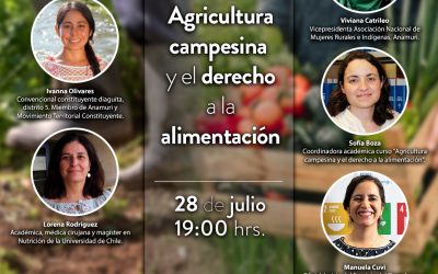 Soberanía alimentaria y derecho a la alimentación: Los temas que se abordaron en nuevo webinar de UAbierta UChile sobre agricultura campesina