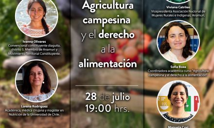 Soberanía alimentaria y derecho a la alimentación: Los temas que se abordaron en nuevo webinar de UAbierta UChile sobre agricultura campesina