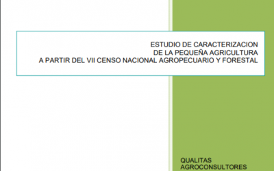 Estudio de caracterización de la pequeña agricultura a partir del VII Censo Nacional Agropecuario y Forestal