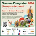 Semana Campesina 2024 de la Universidad de Chile. En esta primavera, florece el campo en la ciudad.