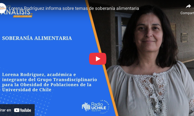 Lorena Rodríguez informa sobre temas de soberanía alimentaria